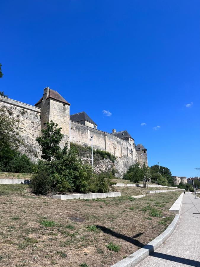 Superbe Appartement Avec Acces Patio Caen Exterior foto